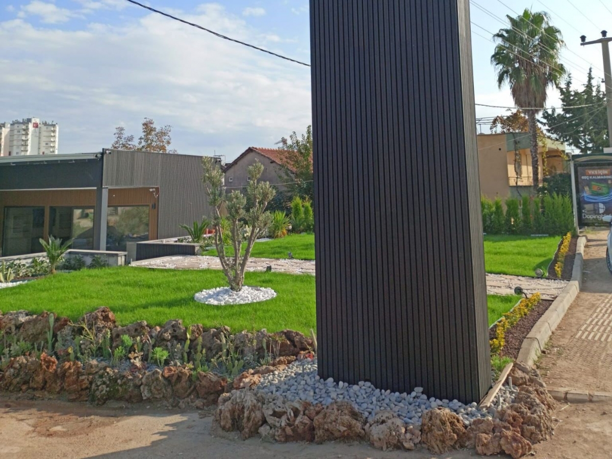 WPC fasada Kit Kat - rjava, dim.: 26 x 200 x 3000 mm